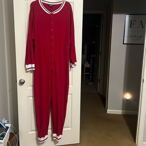 Men’s 4XB red onesie